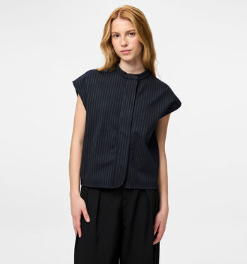 Pieces Blouses Blauw