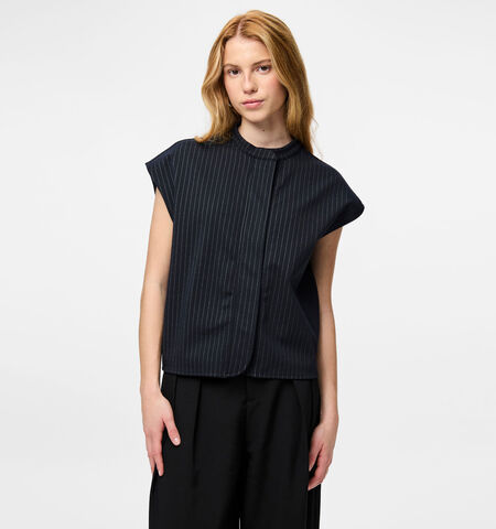 Pieces Blouses Blauw