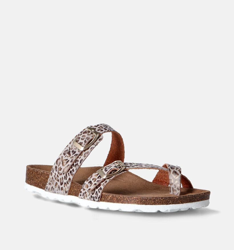 Laurent David Gouden Slippers voor dames (358095)