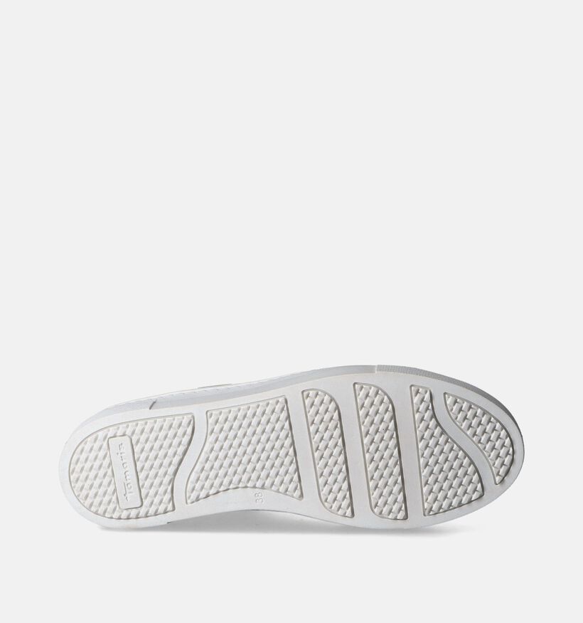 Tamaris Chaussures à lacets en Argent pour femmes (351553) - pour semelles orthopédiques