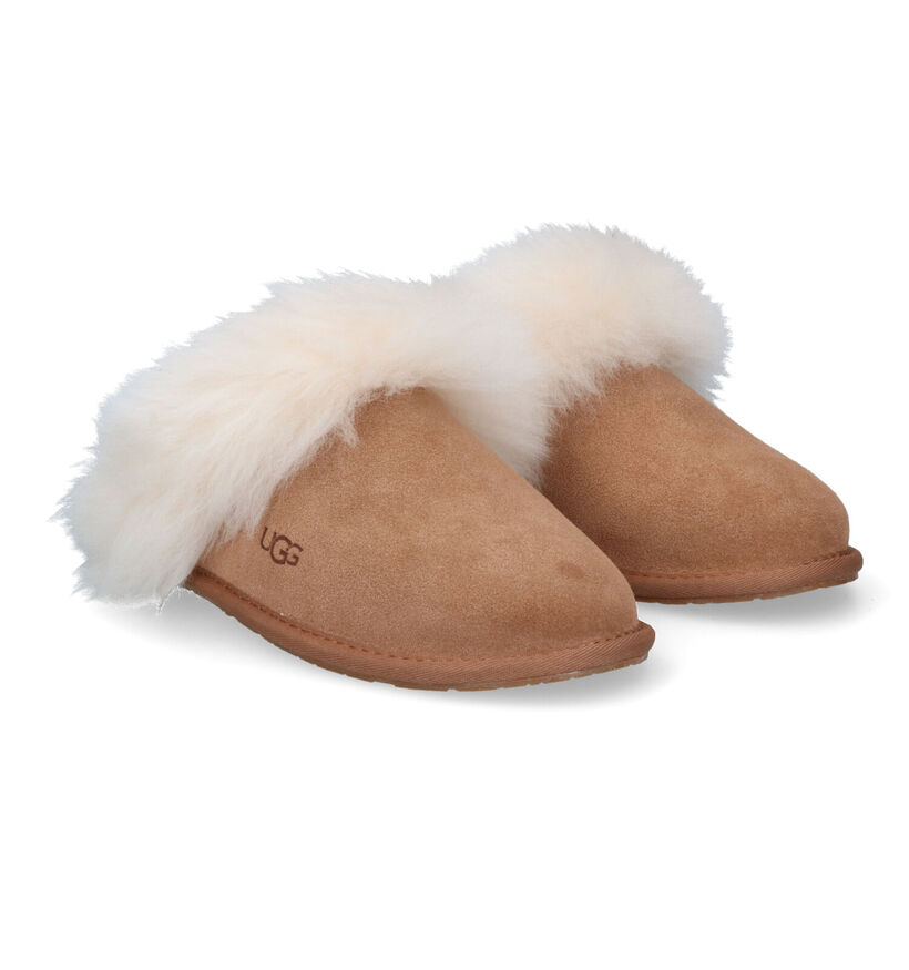 UGG Scuff Pantoufles en Rose pour femmes (313753)