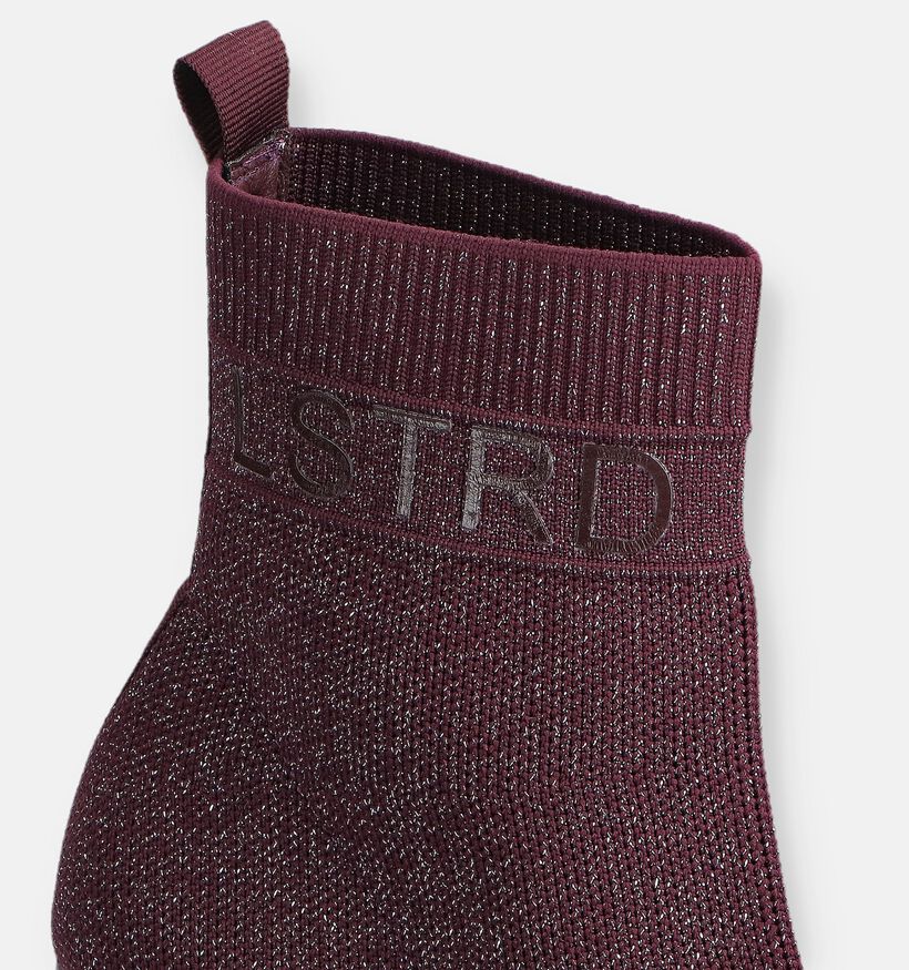 La Strada Bordeaux Enkellaarzen voor dames (374316)
