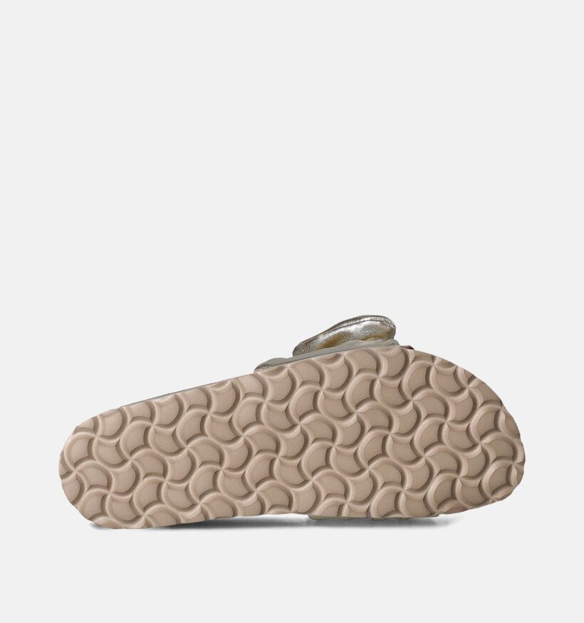Verbenas Roxy Nu-pieds plates en Or pour femmes (357411)