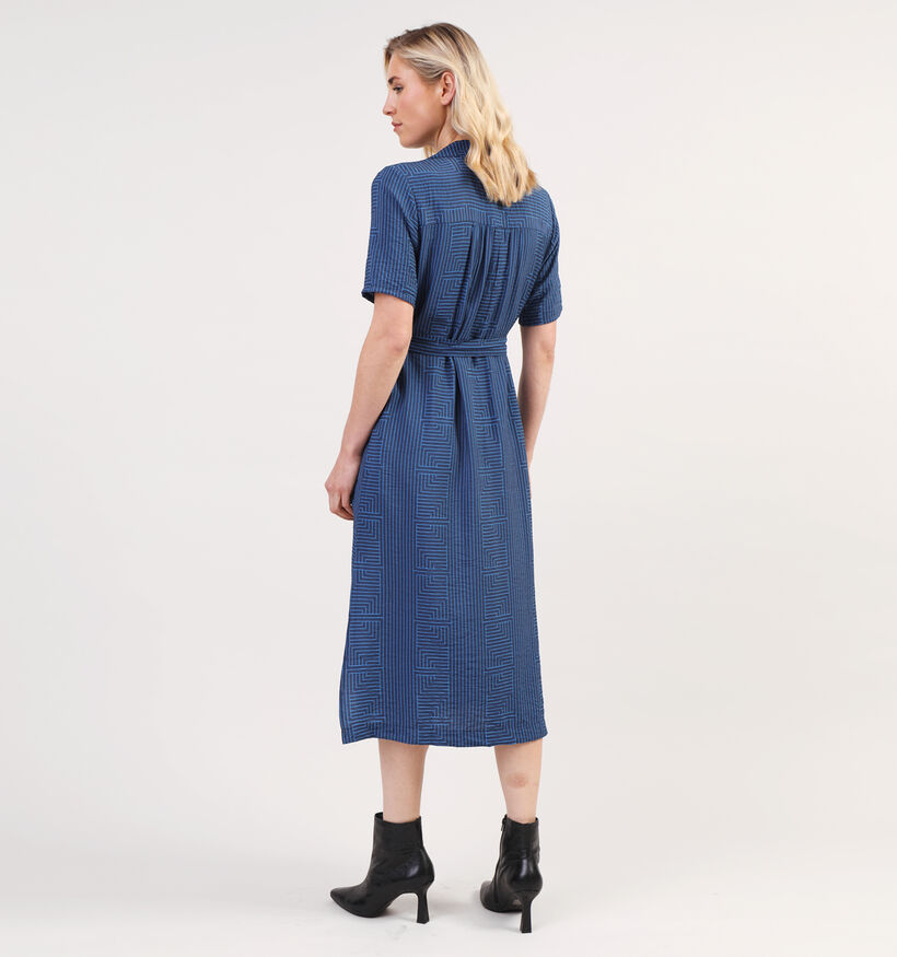 JDY Barbara Robe chemise en Bleu pour femmes (356630)