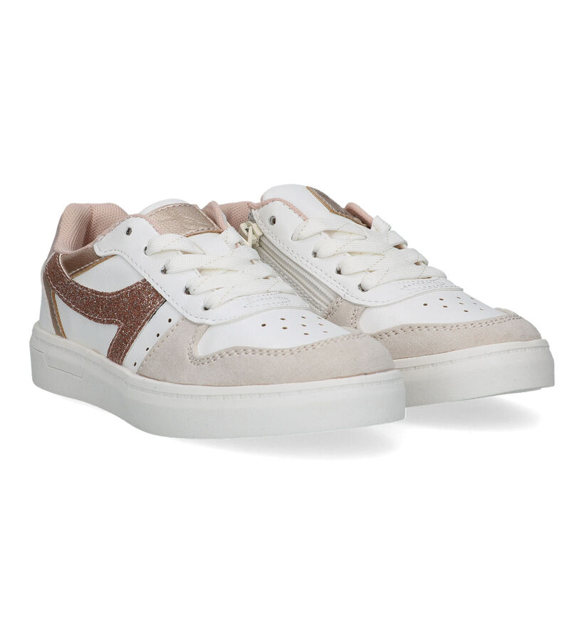 Milo & Mila Witte Sneakers voor meisjes (320756)