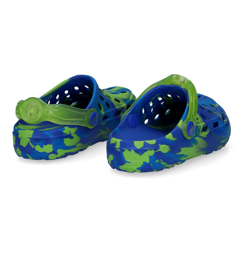 Skechers Swifters Blauwe Slippers voor jongens (307245)