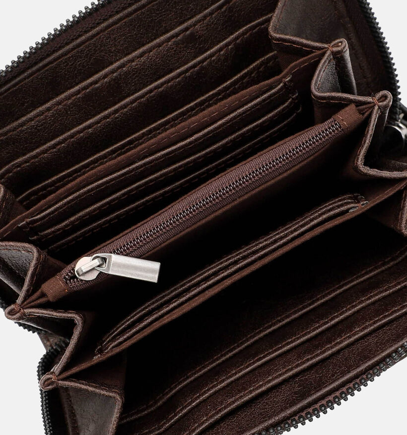 Suri Frey Hadley Bruine Ritsportemonnee voor dames (347904)