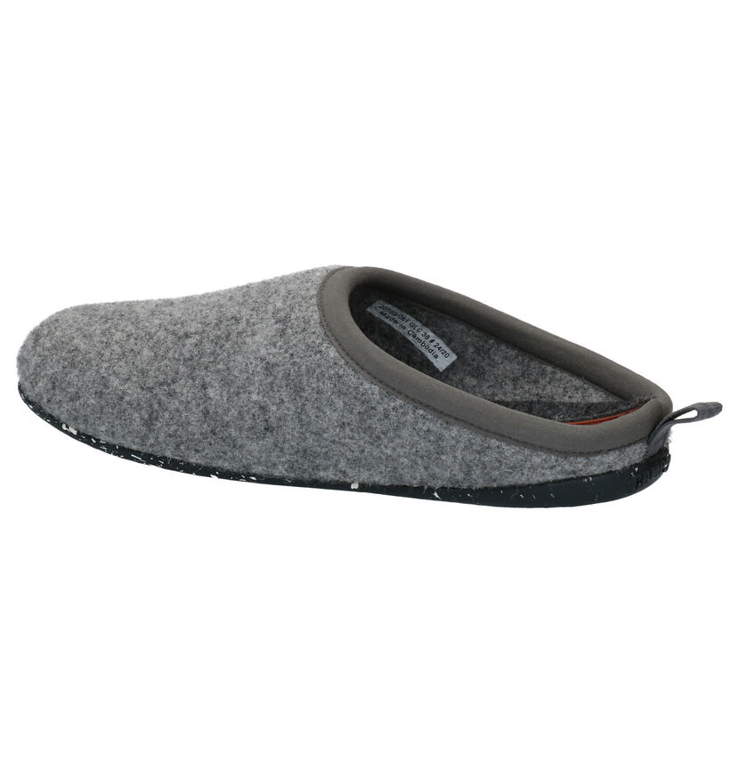 Camper Beige Pantoffels in wol (282114)
