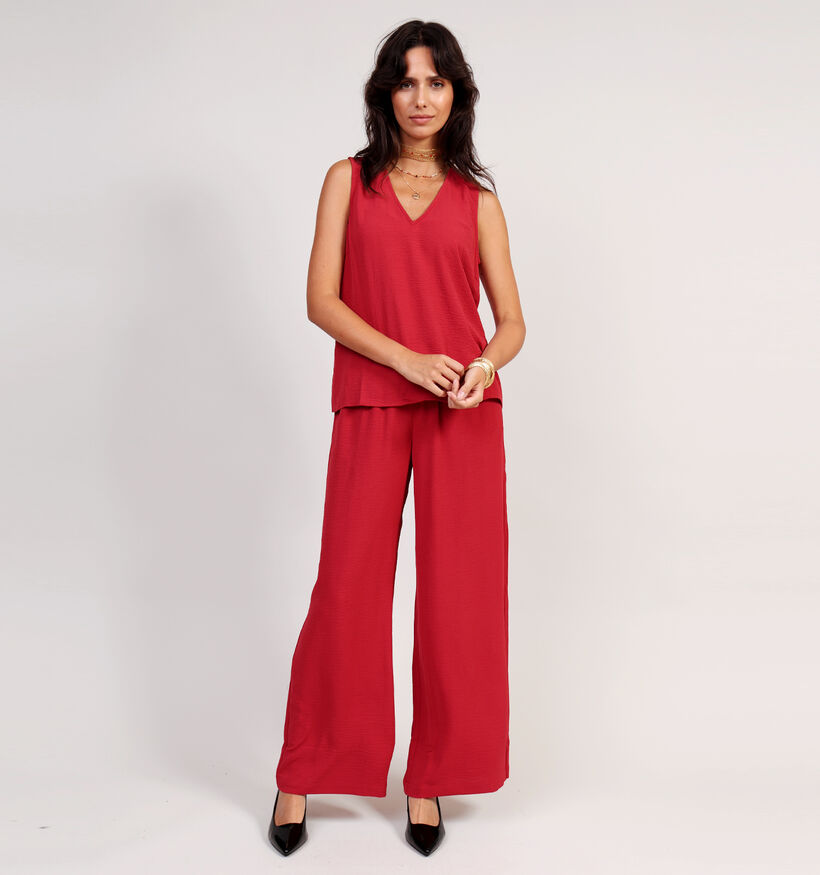 Vero Moda Alva Débardeur en Bordeaux pour femmes (368830)