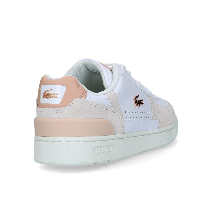 Lacoste T-Clip Witte Sneakers voor dames (322612) - geschikt voor steunzolen