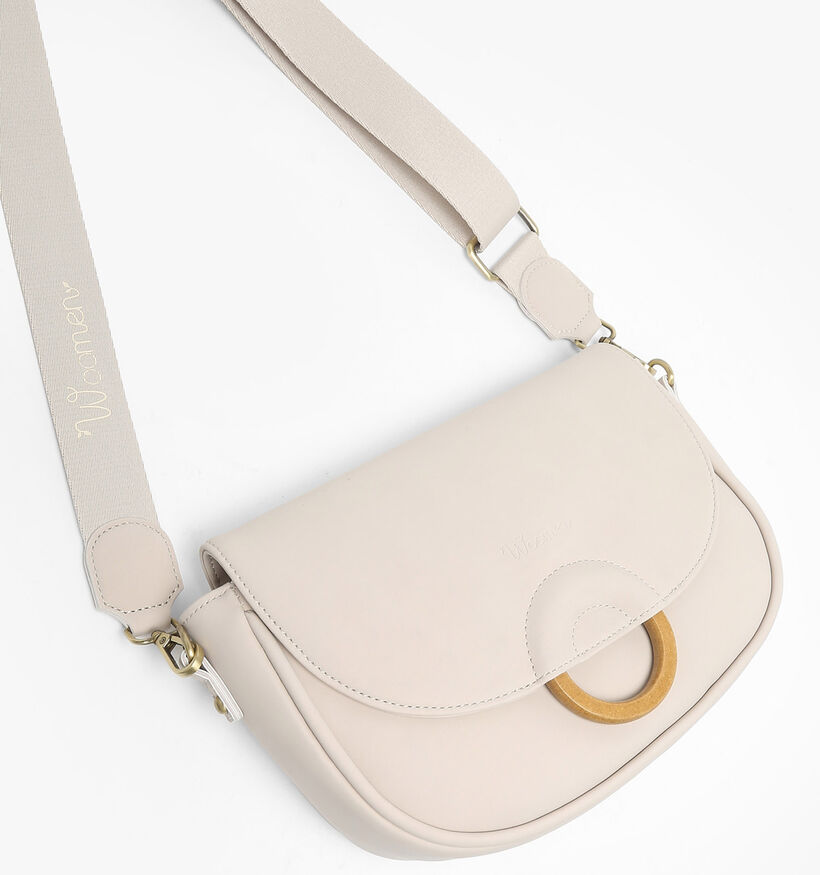 Woomen Crocus Sac porté croisé en Écru pour femmes (356541)