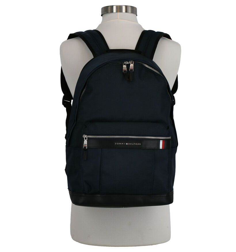 Tommy Hilfiger Sac à dos en Bleu en cuir (268741)