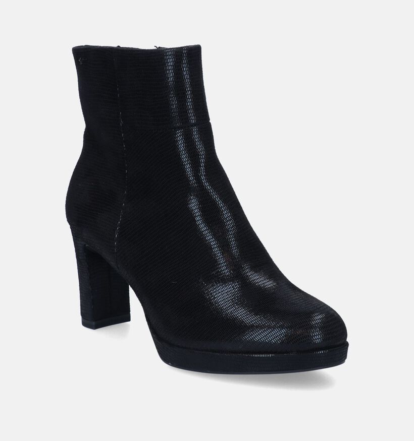Tamaris Bottines &agrave; talons en Noir pour femmes (346631)