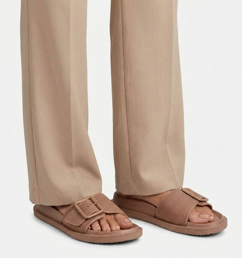 Holster Australia Laze Lichtbruine Slippers voor dames (373366)