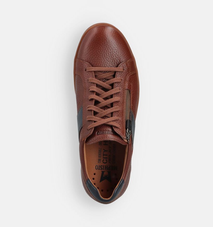 Mephisto Henrik Oregon Chaussures plates en Marron pour hommes (362716) - pour semelles orthopédiques