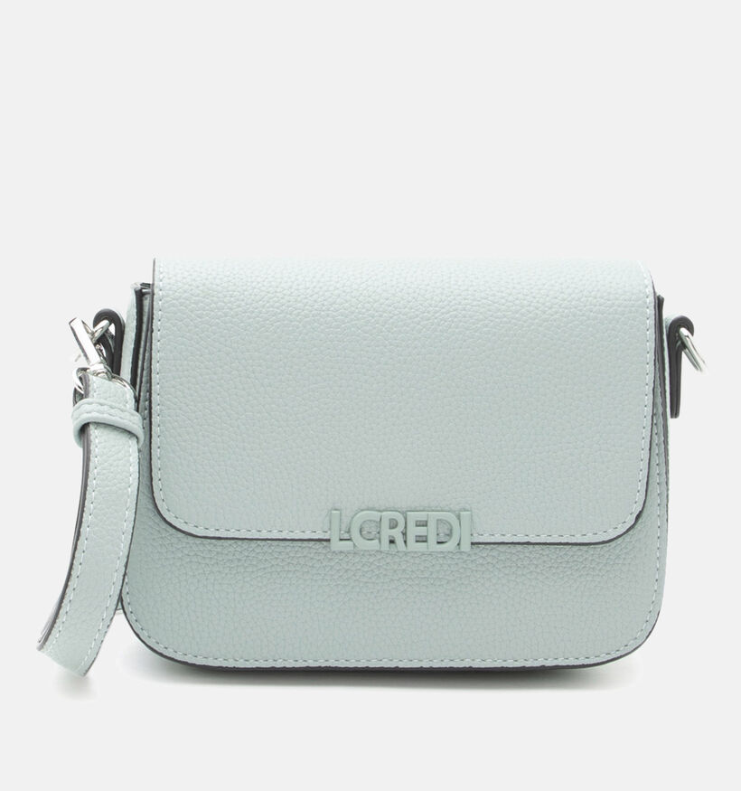 L.Credi Reike Mint Blue Lichtblauwe Schoudertas voor dames (370921)