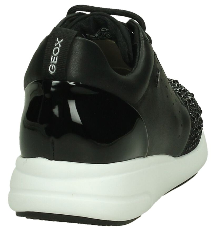 Zwarte Sneaker met Studs Geox, , pdp