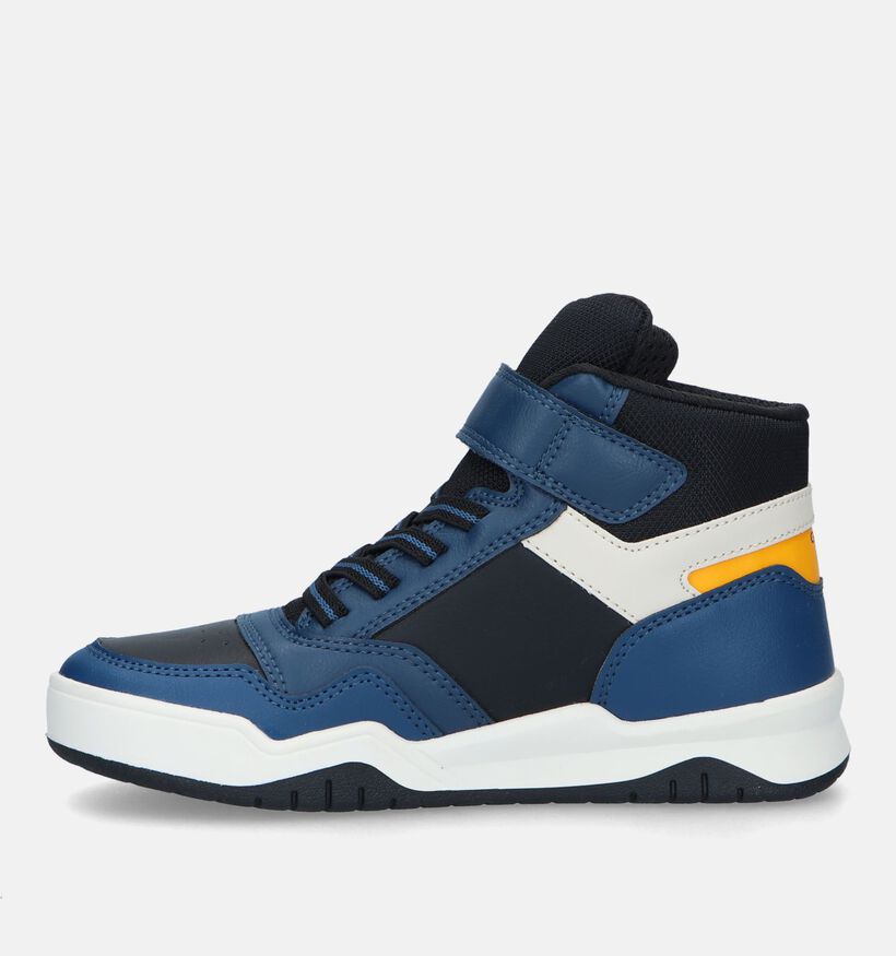 Geox Perth Blauwe Hoge Sneakers voor jongens (328538) - geschikt voor steunzolen