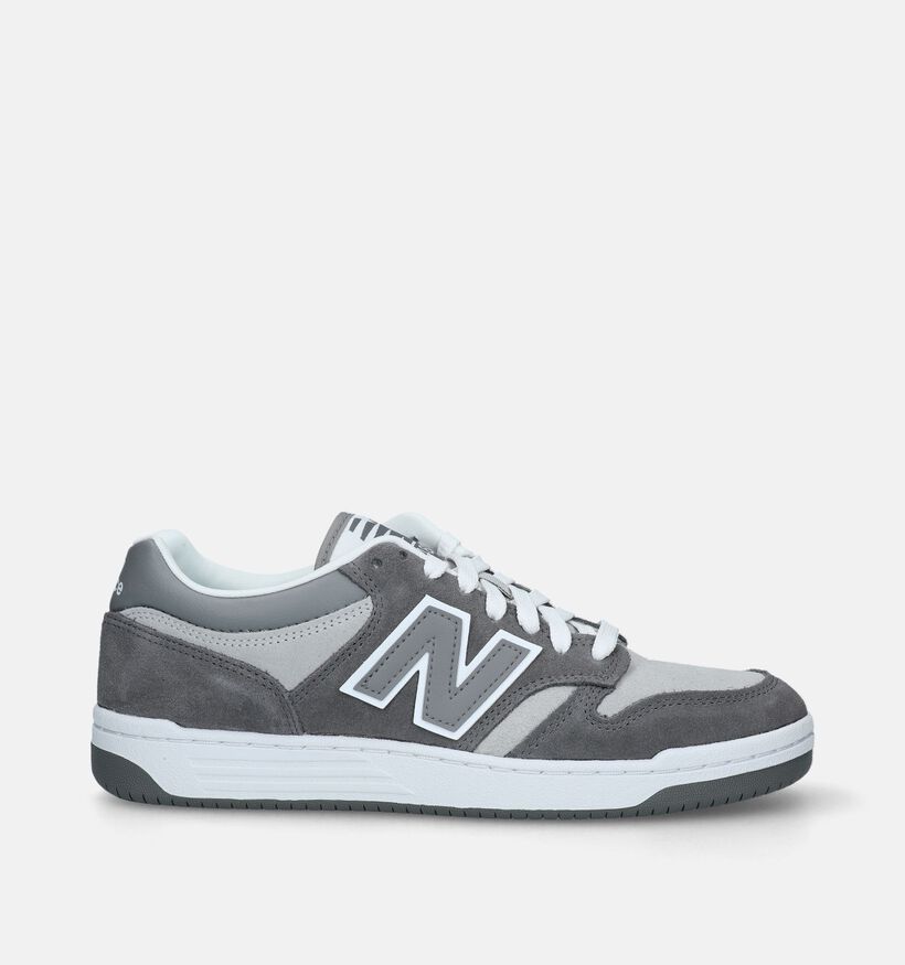 New Balance 480LEC Baskets en Gris pour hommes (334275) - pour semelles orthopédiques