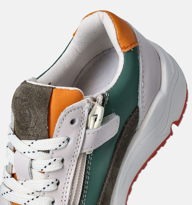 Little David Gerry B Chaussures à lacets en Vert pour garçons (355375)