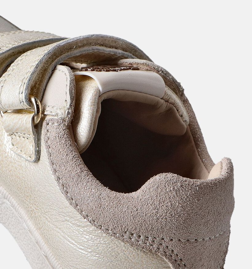 STONES and BONES Elana Beige Velcroschoenen voor meisjes (352686) - geschikt voor steunzolen