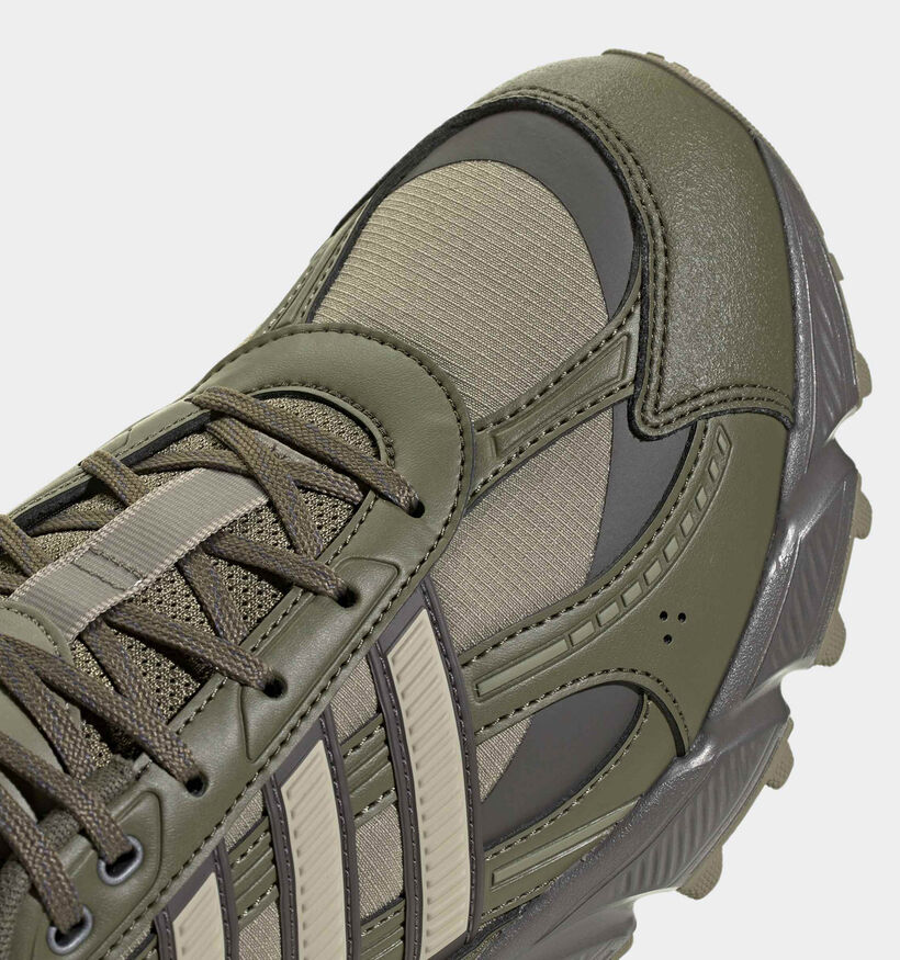 adidas Technochaos 2000 ATR Baskets en Vert/Marron pour hommes (380256)