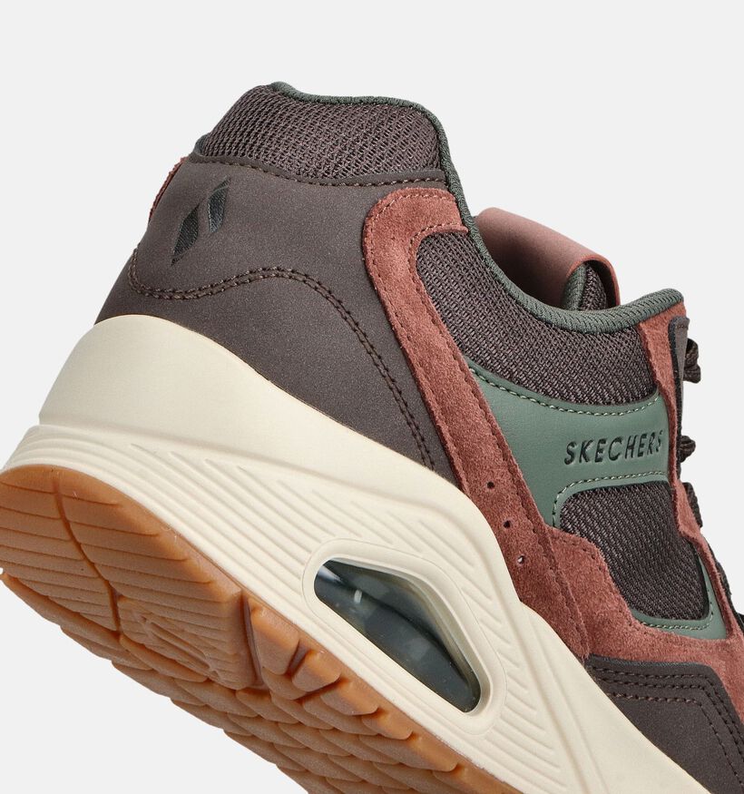Skechers Bruine Sneakers voor heren (362269) - geschikt voor steunzolen