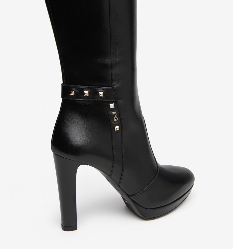 NeroGiardini Premium Collection Zwarte Lange Laarzen voor dames (379455)