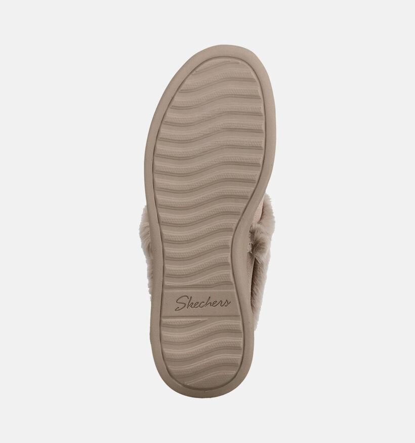 Skechers Cozy Escape Snowy Bliss Taupe voor dames (377971)