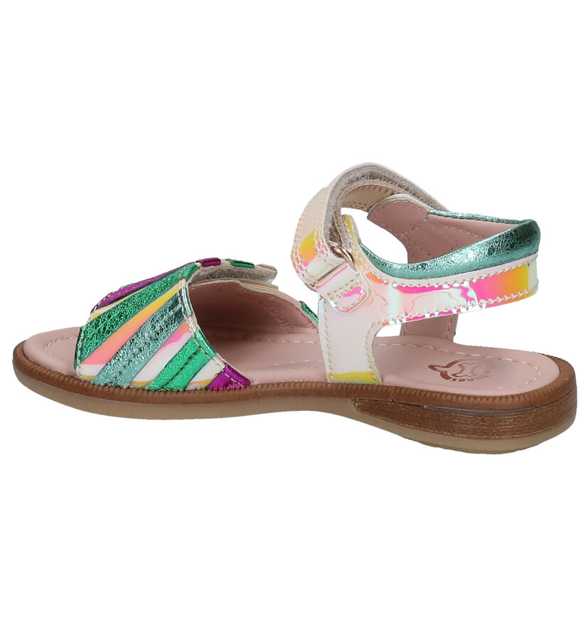 STONES and BONES Zemar Multicolor Sandalen in stof (287869)