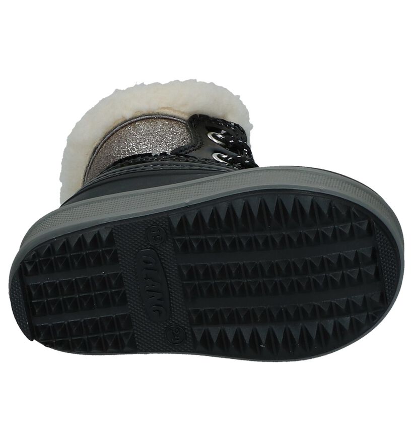 Zwart/Zilveren Olang Ol Ape Lux Snowboots in kunstleer (230912)