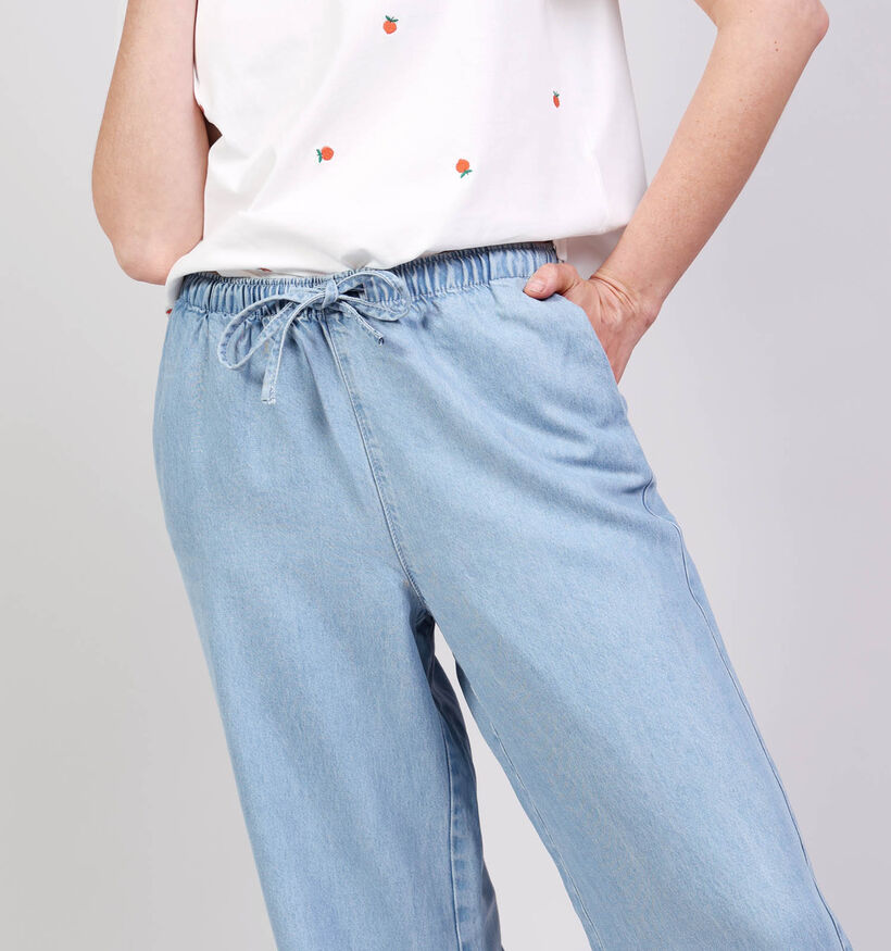 JDY Mira Wide String Blauwe Broek L32 voor dames (370060)