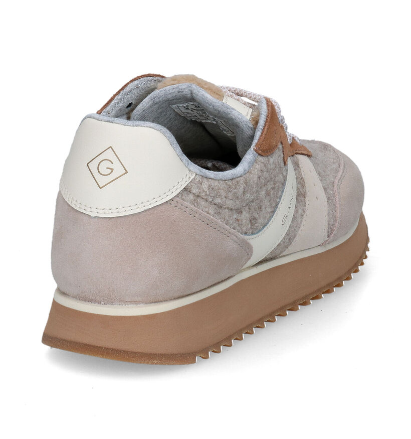 Gant Bevinda 3A Baskets en Beige pour femmes (312783) - pour semelles orthopédiques