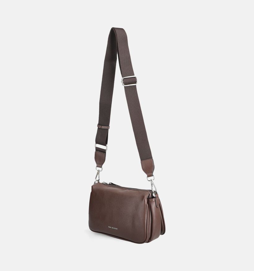 Mac Alyster Donkerbruine Crossbodytas voor dames (381244)