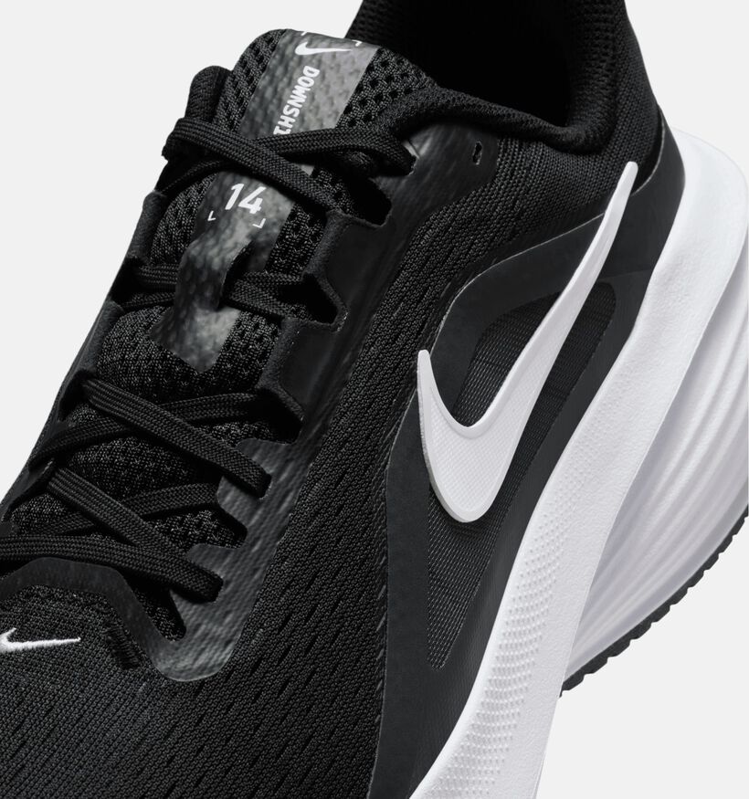 Nike Downshifter Baskets basses en Noir pour hommes (373033)