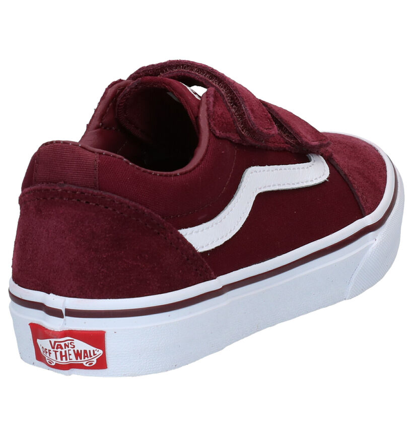 Vans Ward Bordeaux Sneakers in daim (285851)