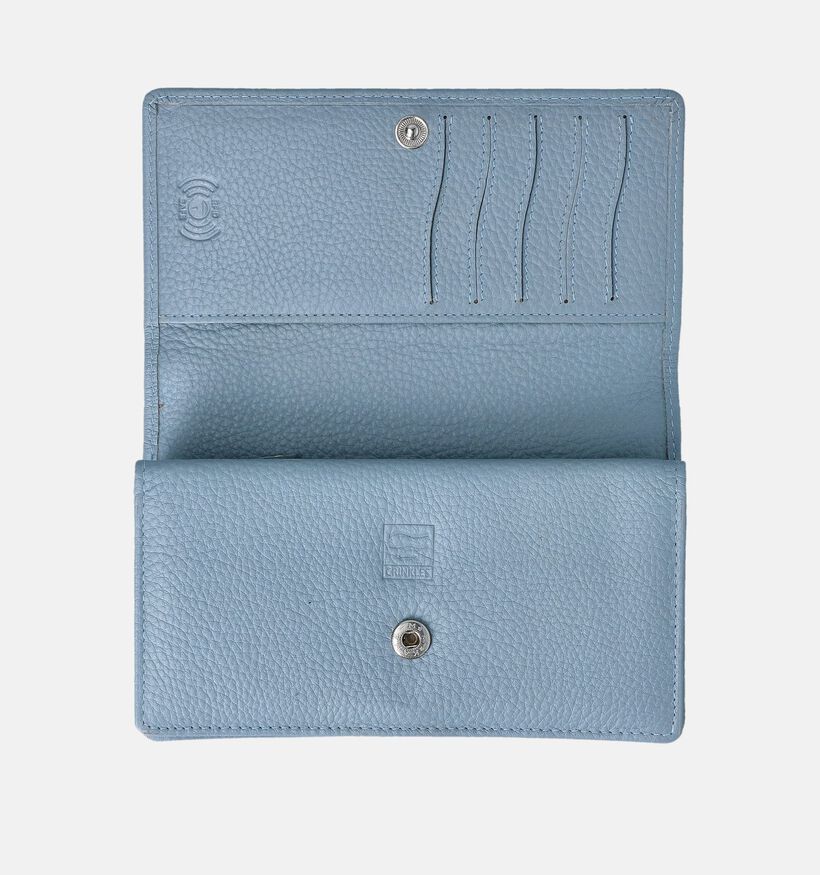 Crinkles Portefeuille en Bleu pour femmes (358090)
