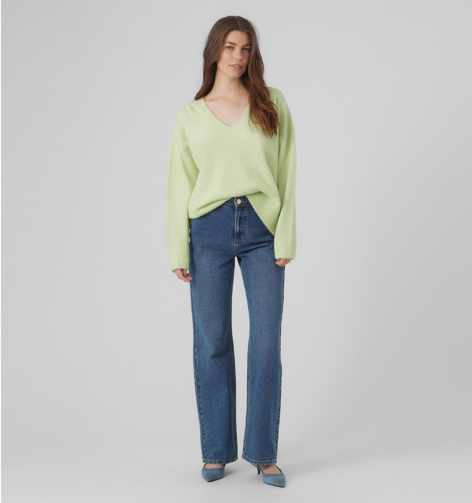 Pastel groene trui on sale