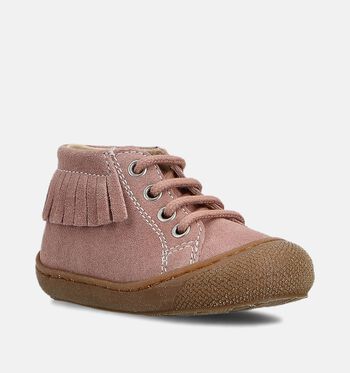 Naturino Babyschoenen Beige/Cognac/Roze