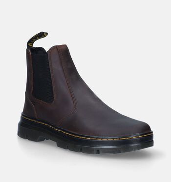 Dr. Martens Boots Black Wyoming/Dark Brown Crazy Horse