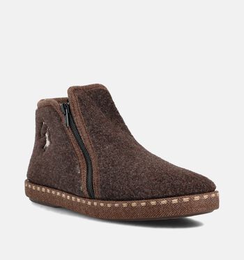Hush Puppies Pantoufles Marron/Gris
