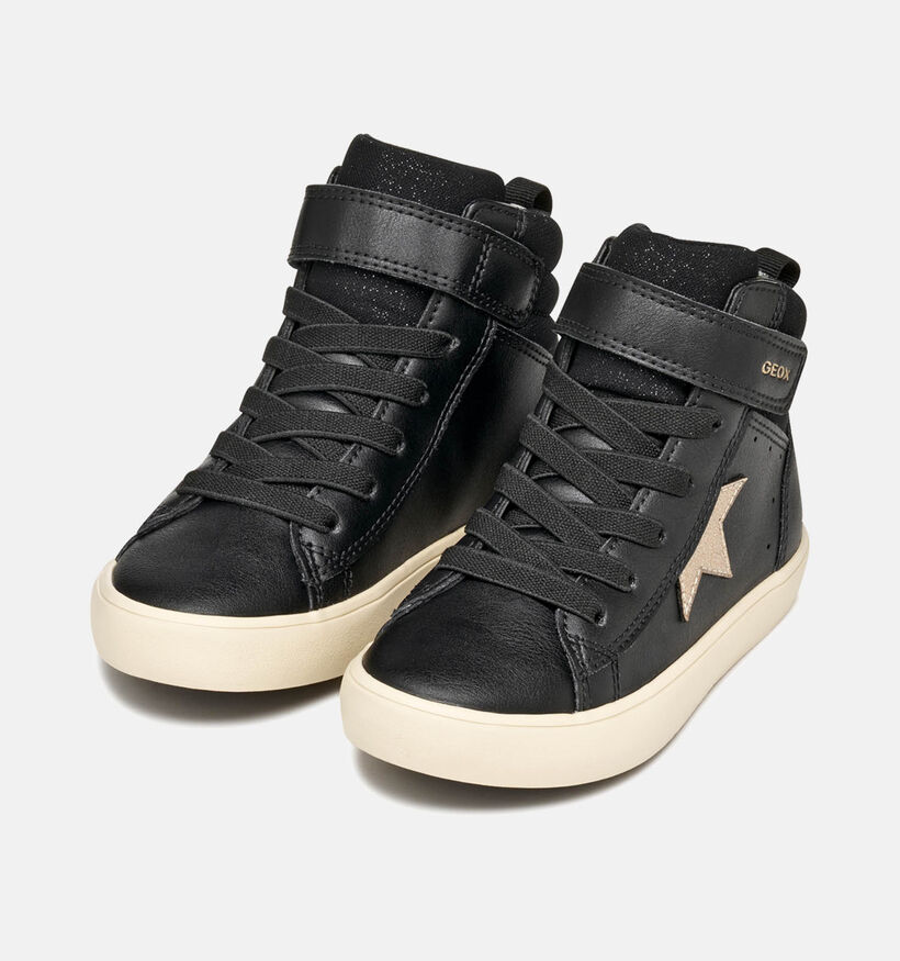 Geox Gisli Chaussures hautes en Noir Geox Gisli Chaussures hautes en Noir pour filles (360377) - pour semelles orthopédiques