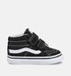 Vans Sk8 Mid Reissue Zwarte Babysneakers voor jongens, meisjes (368984)