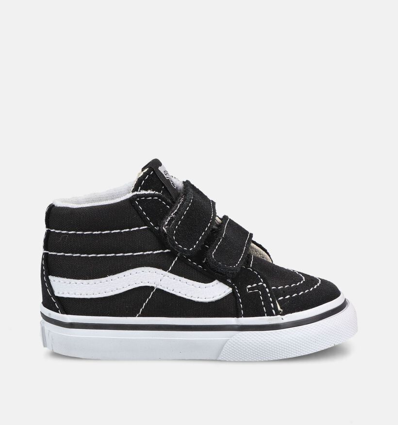 Vans Sk8 Mid Reissue Zwarte Babysneakers voor jongens, meisjes (368984)