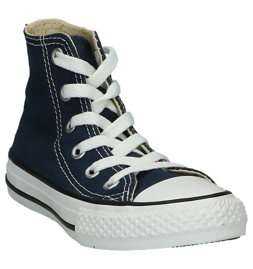 Converse Chuck Taylor All Star High Sneakers Zwart in stof (266010)