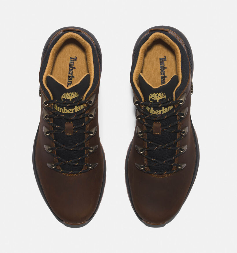 Timberland Sprint Trekker Mid Bottines en Marron pour hommes (344948) - pour semelles orthopédiques