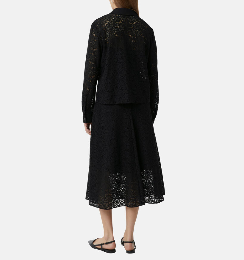 comma Blouse en Noir pour femmes (366539)