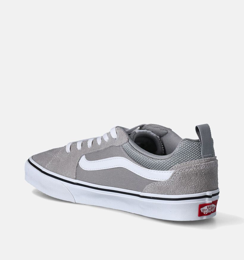 Vans Filmore Baskets pour skate en Gris pour hommes, garçons (352485)