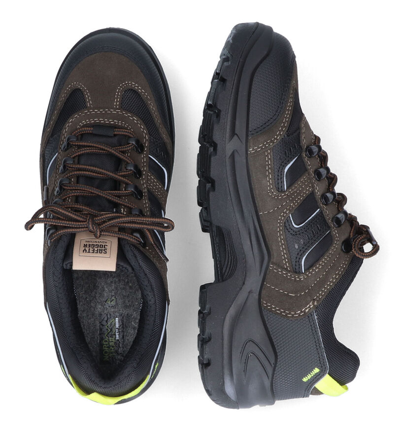 Safety Jogger Adventure Borneo Chaussures de randonn&eacute;e en Khaki en synth&eacute;tique (326984)