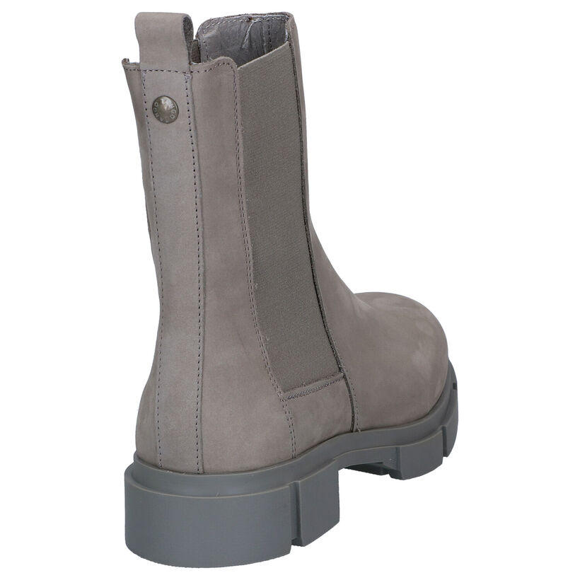 Tango Romy Bottines en Gris en nubuck (299291)